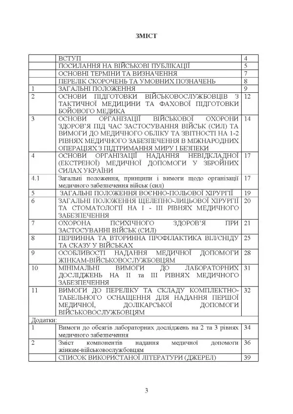 Доктрина З військової охорони здоровя