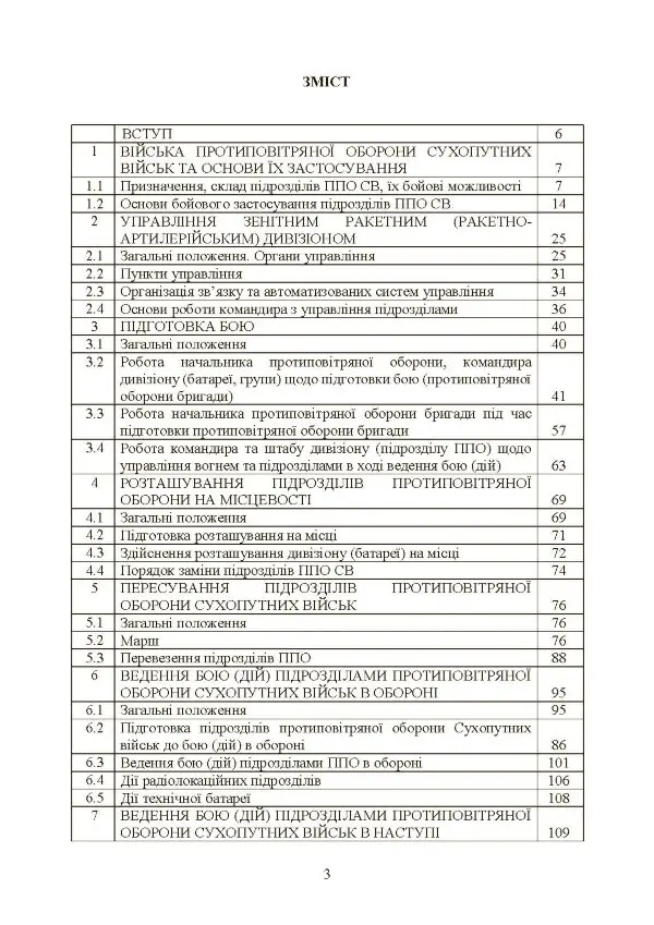 Бойовий статут військ протиповітряної оборони Сухопутних військ Збройних Сил України. Частина ІІ (дивізіон, батарея (група))