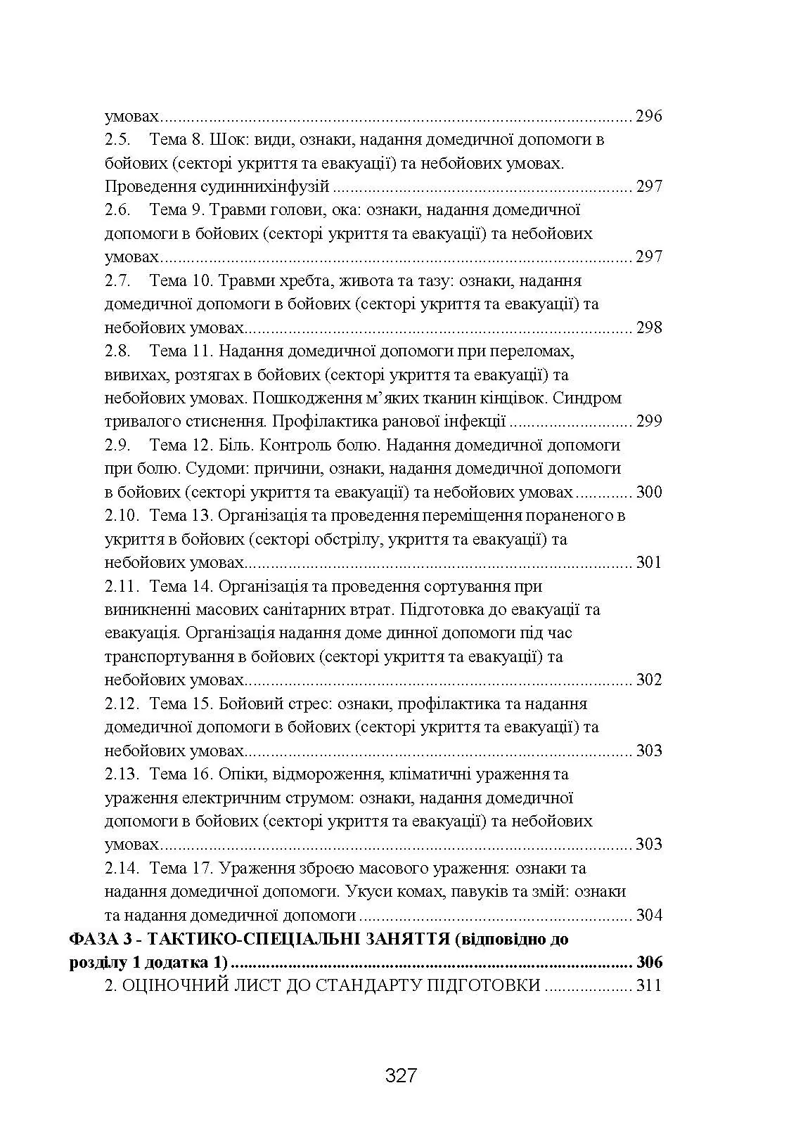 Фахова підготовка санітарного інструктора роти (батареї). Стандарт підготовки. . 