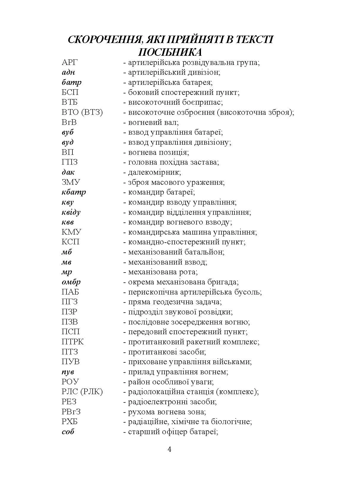Дії взводу управління в наступі. Автор — Ю. І. Пушкарьов, П. Є. Трофименко, М. П. Грицай, В. М. Пєхов.. 