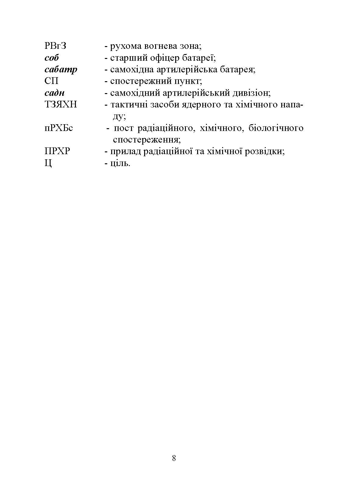 Дії взводу управління в бою. Автор — Ю. І. Пушкарьов, М. М. Ляпа, П. Є. Трофименко, О. В. Панченко. 