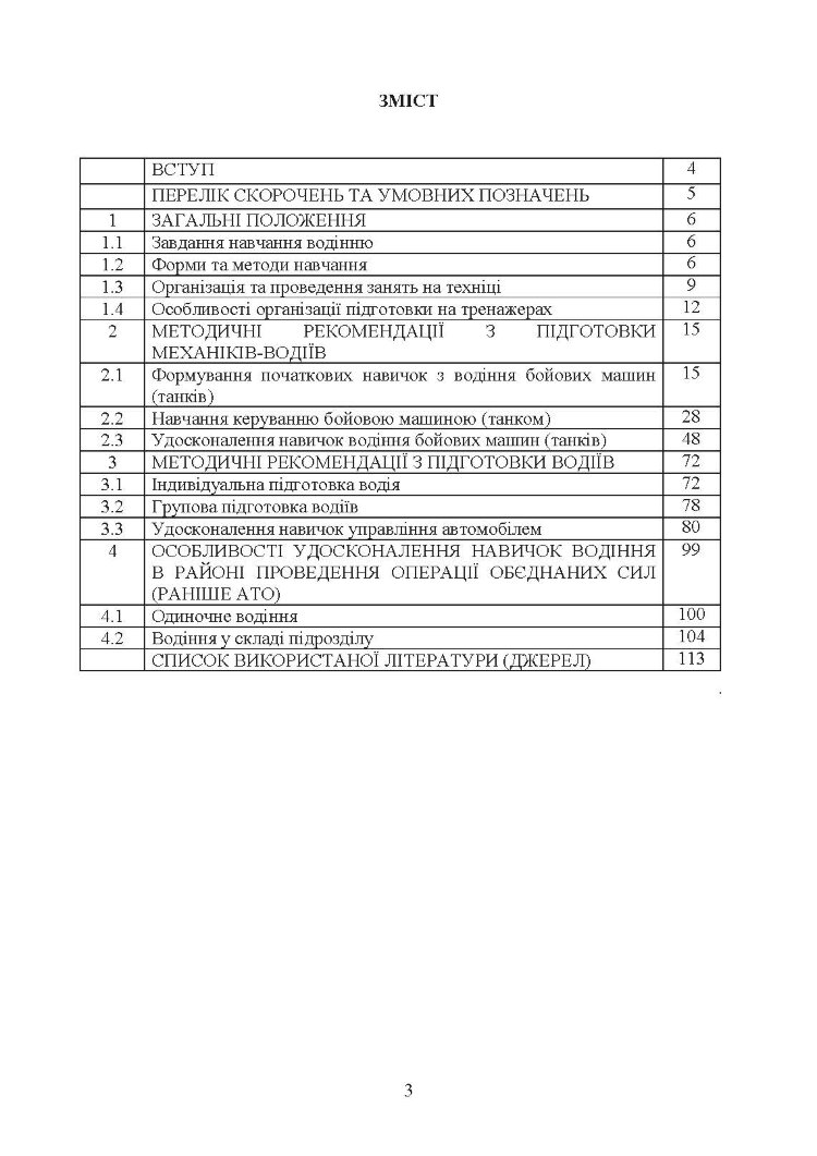 Підготовка механіків-водіїв (водіїв). Методичні рекомендації