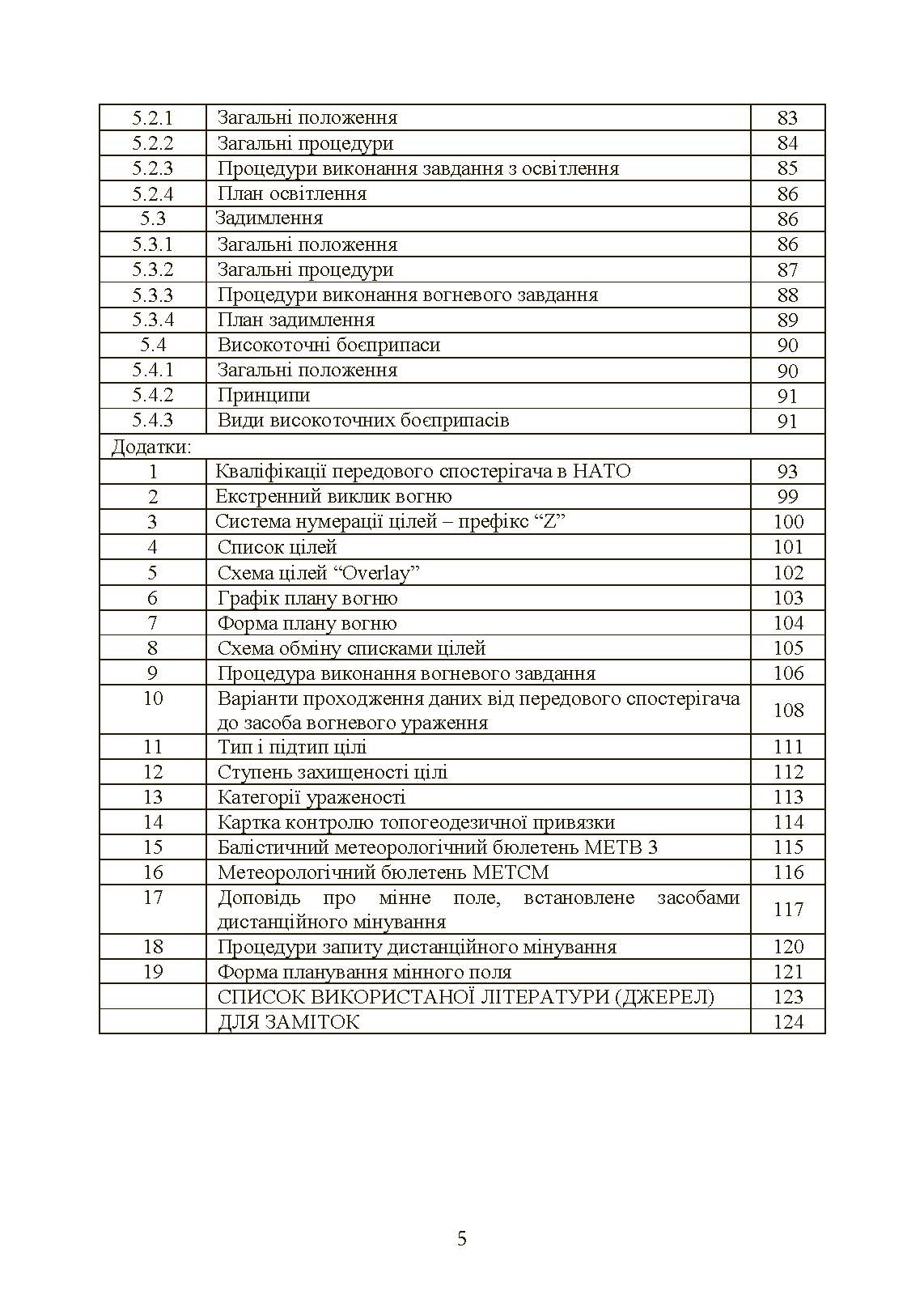 Вогнева підтримка артилерійськими підрозділами. Настанова. . 