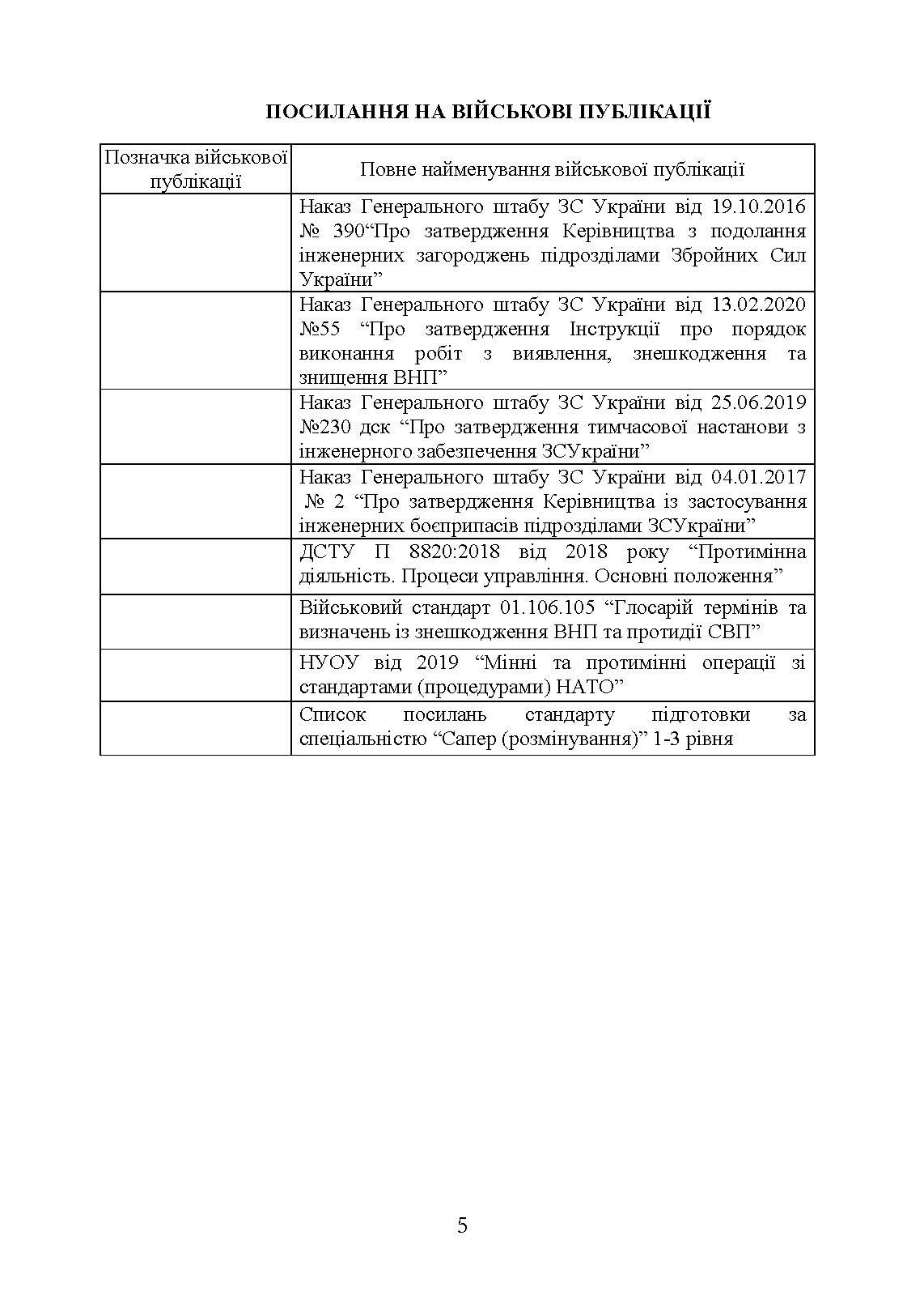 Подолання (маркування) інженерних загороджень. Настанова. . 