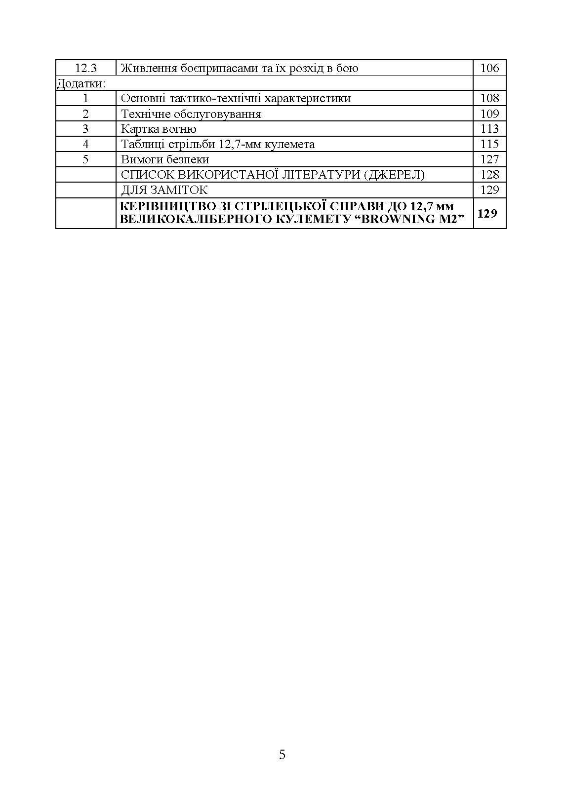 Керівництво зі стрілецької справи до 12,7 мм до великокаліберних кулеметів «ДШКМ-ТК» та «BROWNING M2». . 