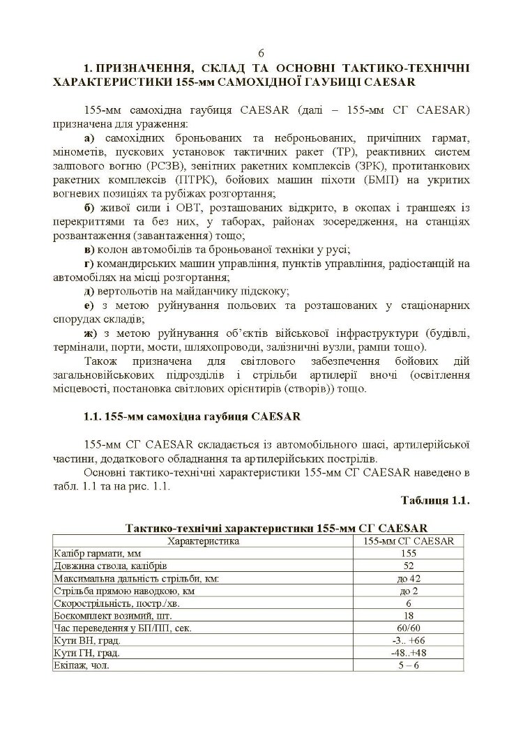 155-мм самохідна гаубиця CAESAR
