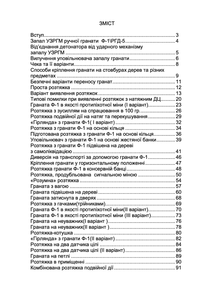 Використання ручних гранат для мінування