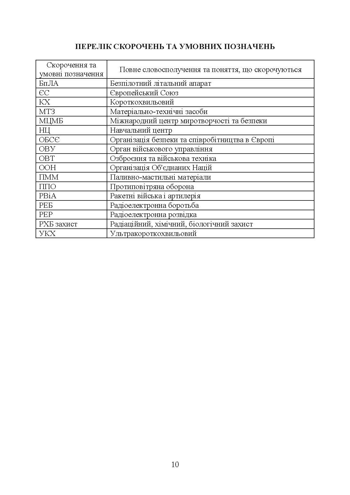 Доктрина «Сухопутні війська Збройних Сил України». . 