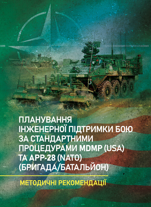 Планування інженерної підтримки бою за стандартними процедурами MDMP (USA) та APP-28 (NATO) (бригада/батальйон).