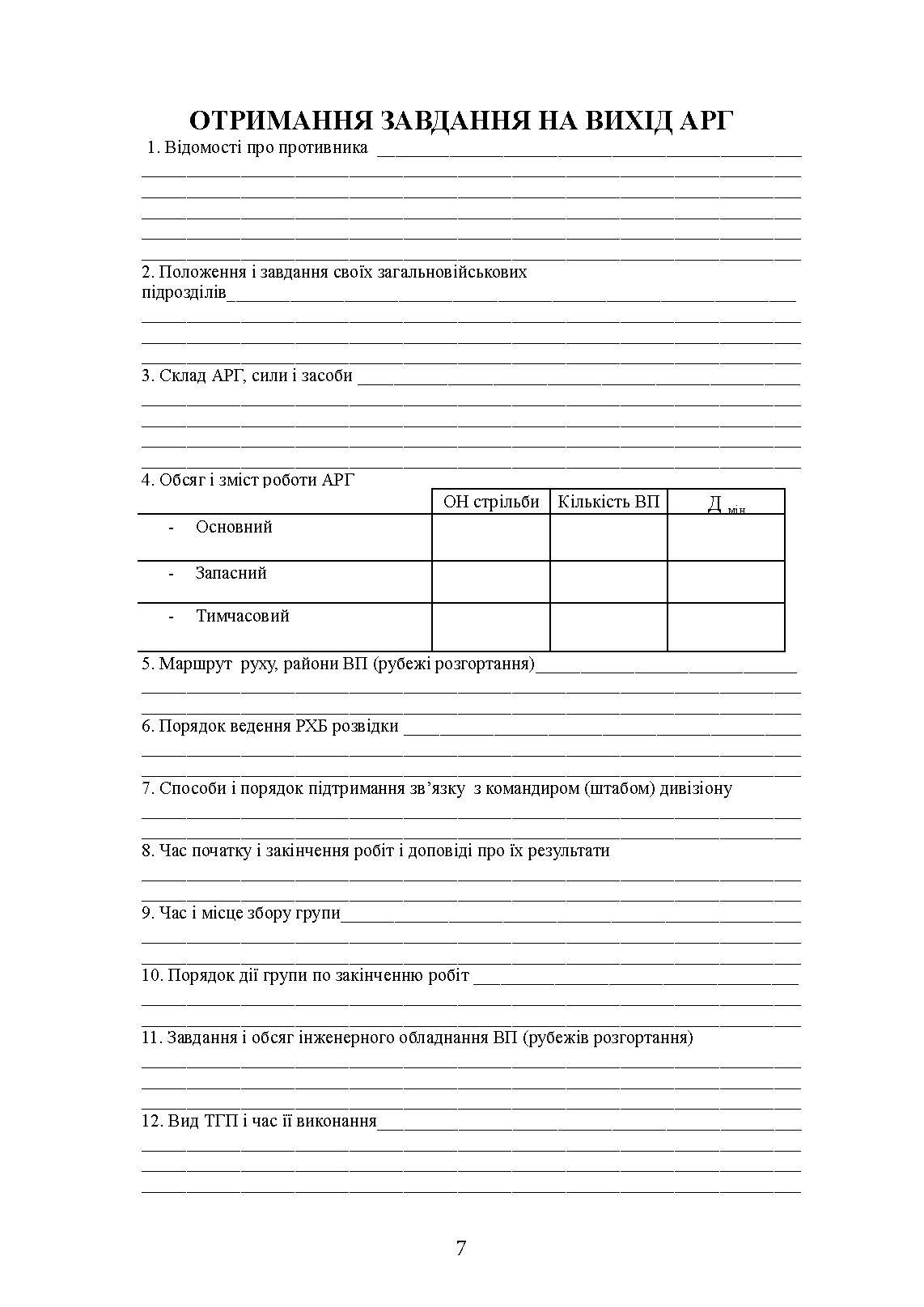 Посібник для практичної роботи старшого офіцера батареї артилерії. . 