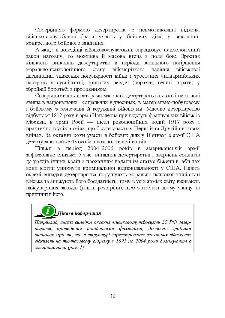 Профілактика відхильної поведінки у військовослужбовців