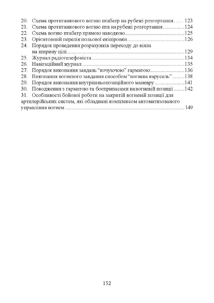 Керівництво з бойової роботи вогневих підрозділів артилерії